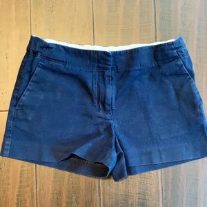 Crewcuts Girls Navy Blue Chino Shorts 10